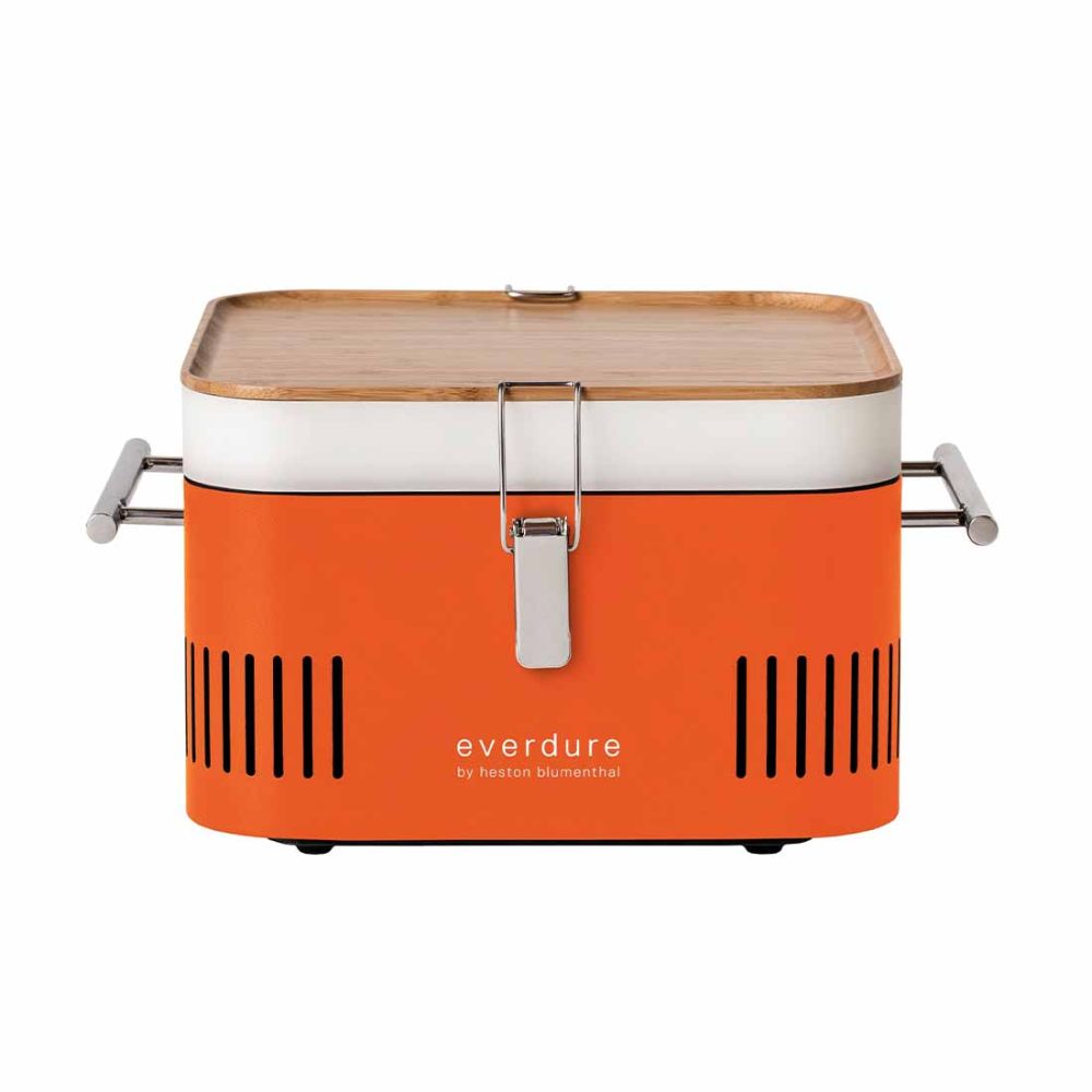 Everdure Cube Charcoal barbecue on the go - grey