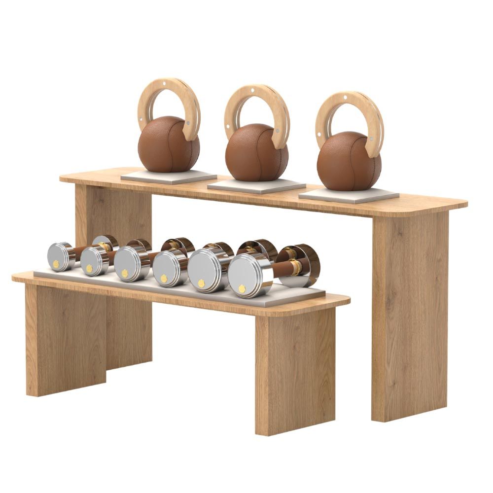 FOUNDY Kettlebell Table Set - Etoupe