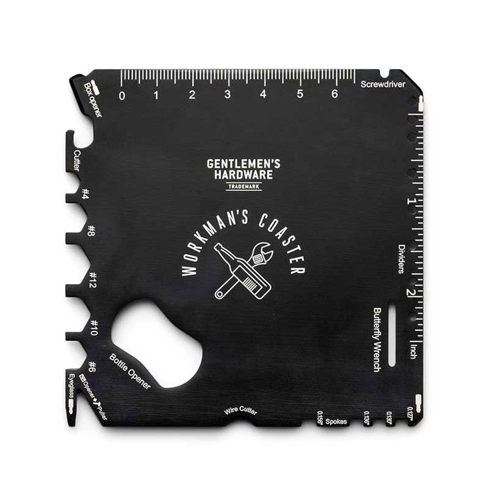 Gentlemen's Hardware Workman's Multi Tool 20-in-1 Coaster Set
