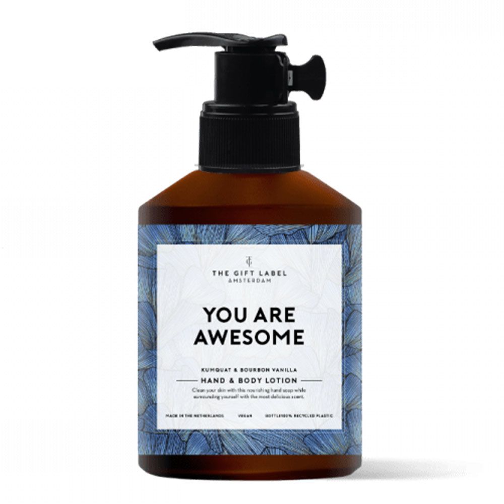 The Gift Label Hand & Body Lotion - You Are Awesome