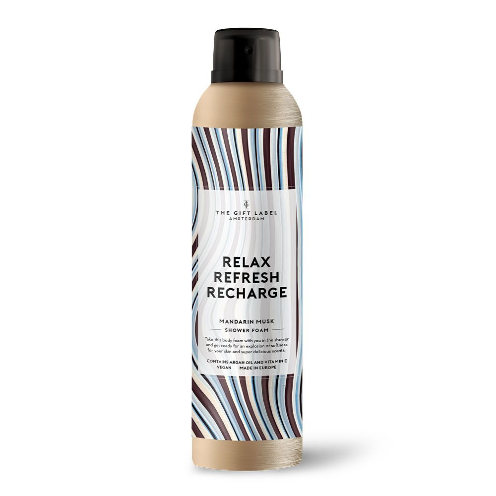 The Gift Label Pianka pod prysznic - Relax Refresh Recharge