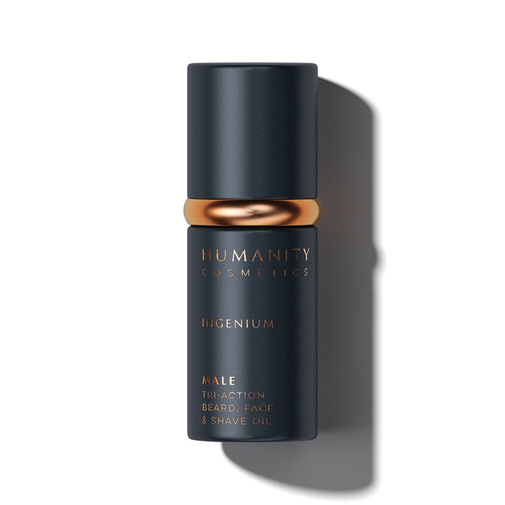 Humanity Cosmetics Tri-Action Beard, Shave & Face Oil