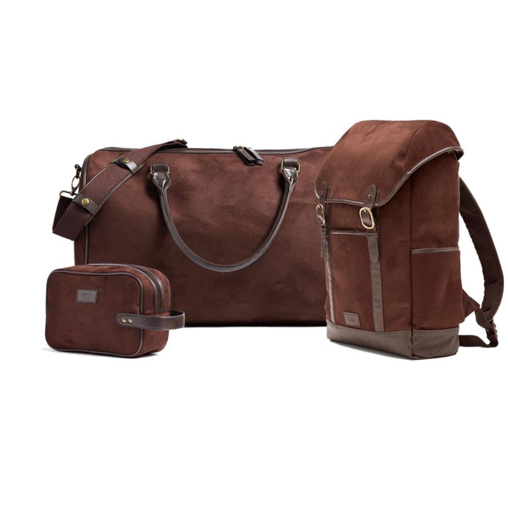 Hunton Luggage Set - Brown 