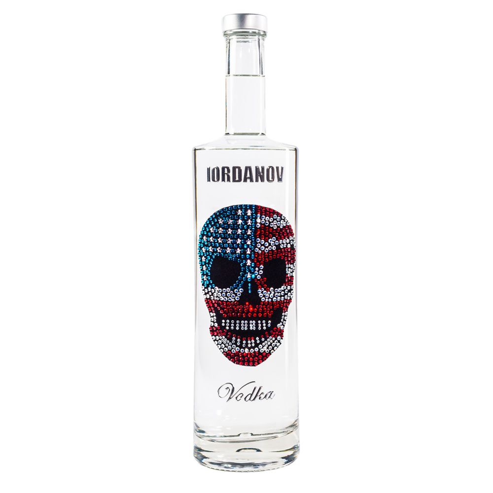 Iordanov Vodka - USA skull special edition