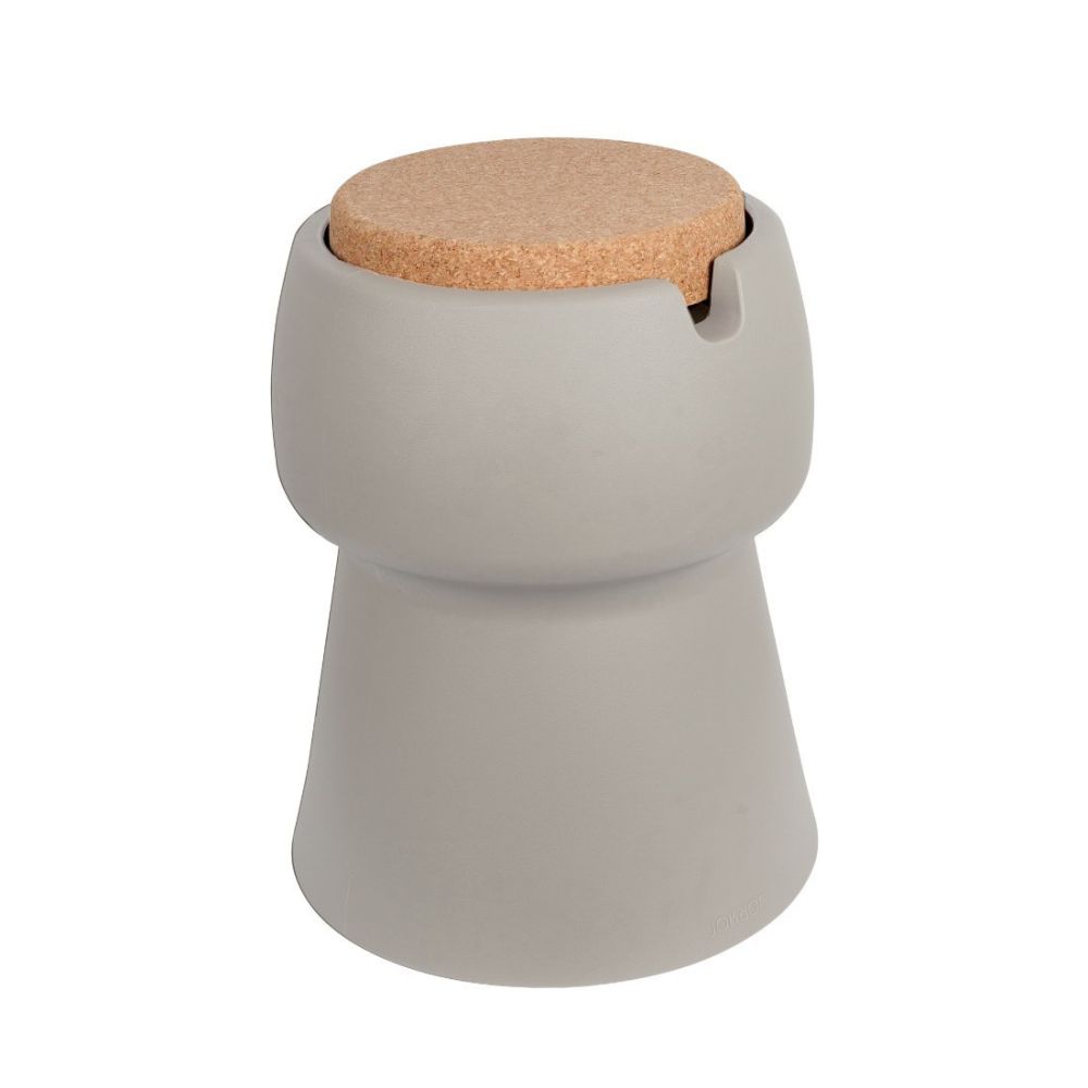 Bubalou Champ Stool Cooler Taupe/Cork