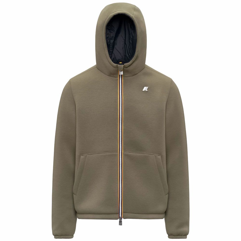 K-Way Spacer Nylon Reversible Jacket