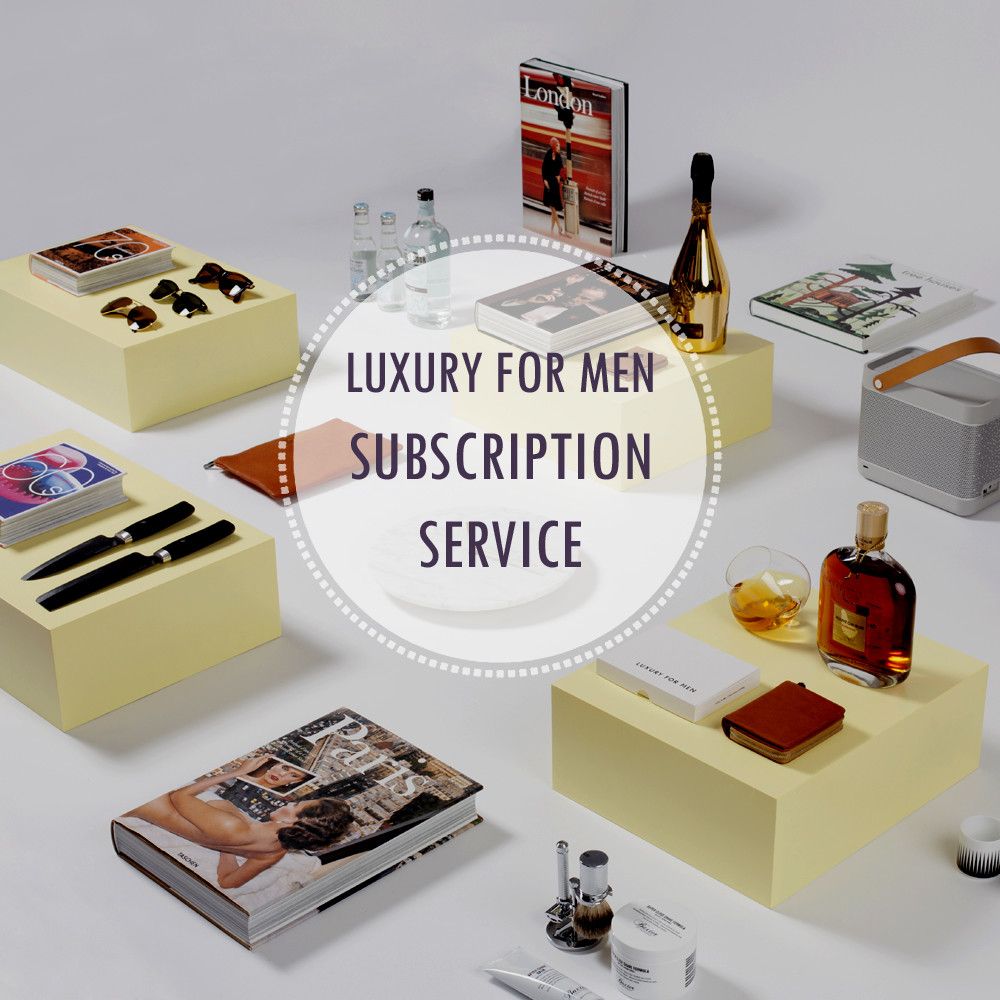 Luxury For Men Subscription Service