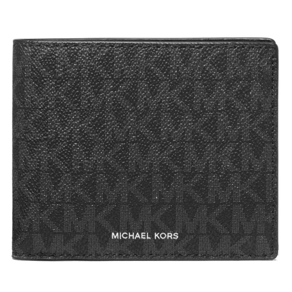 Michael Kors Harrison Logo Billfold Wallet - Black