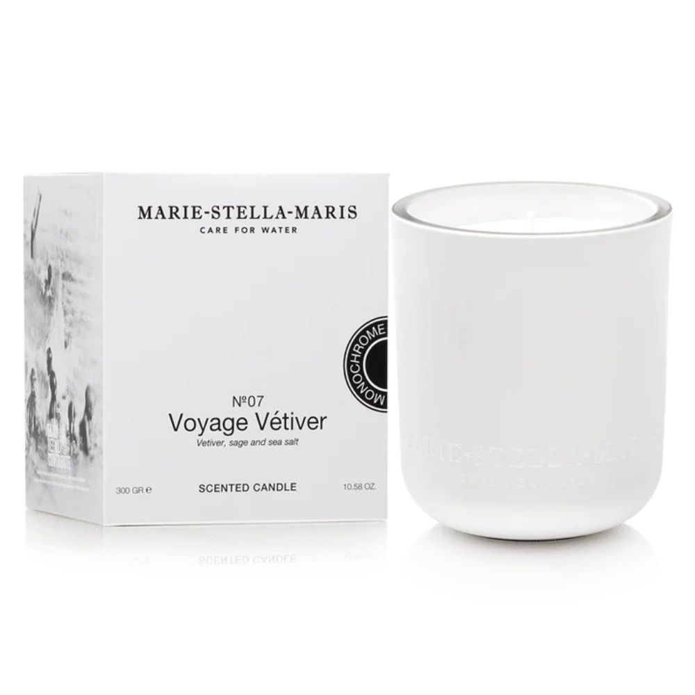 Marie-Stella-Maris Refillable Scented Candle No.07 Voyage Vétiver - 300 gr