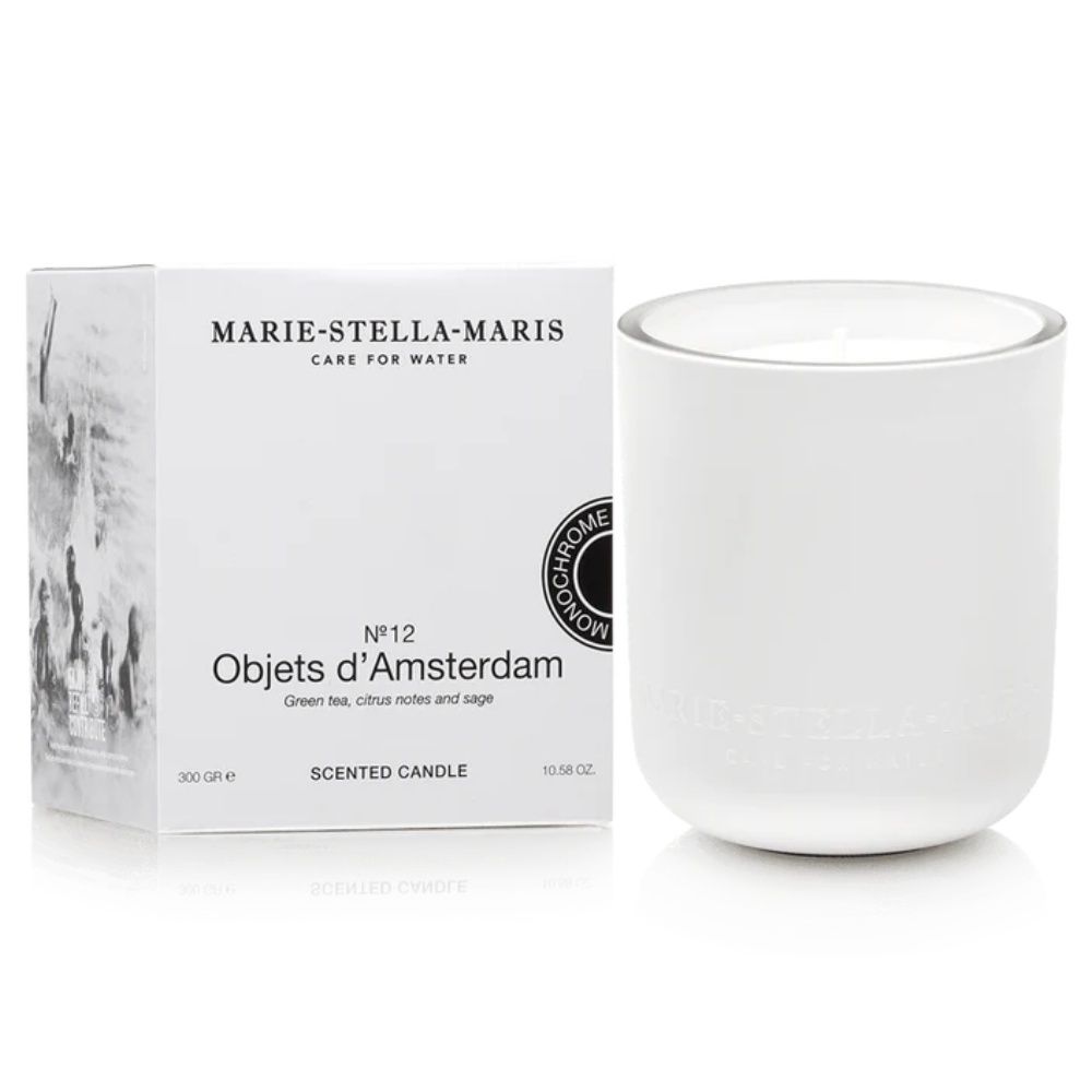 Marie-Stella-Maris Refillable Scented Candle No.12 Objets d'Amsterdam - 300 gr