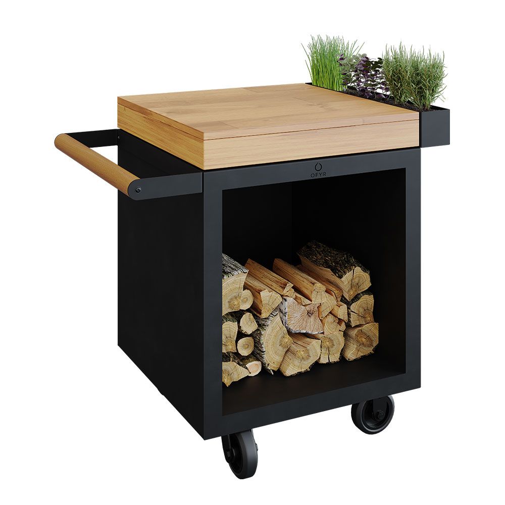 OFYR Mise En Place Table Pro Teak Wood 65 - Black