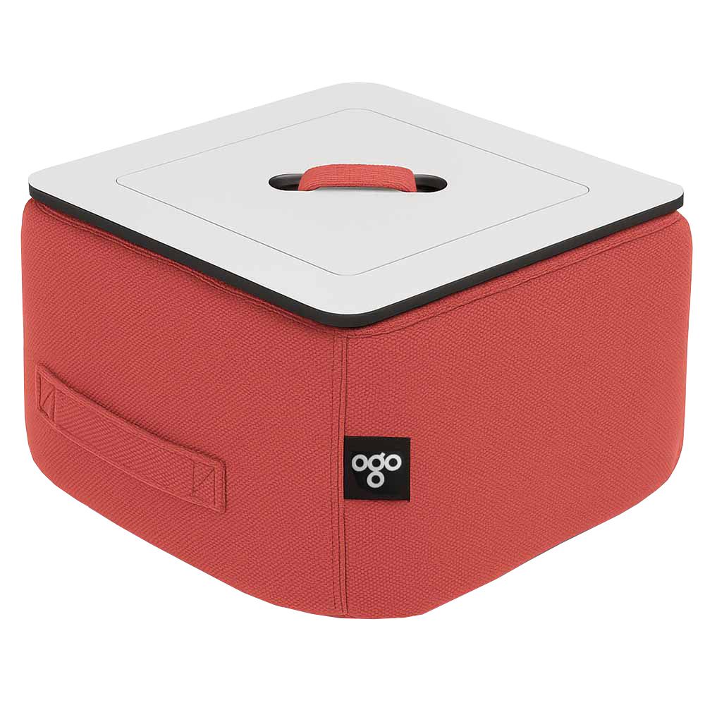 Ogo Puf Pool Table - Red