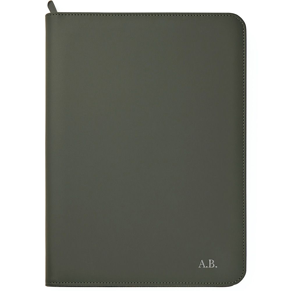 Personalised Baltimore A4 Portfolio - Green