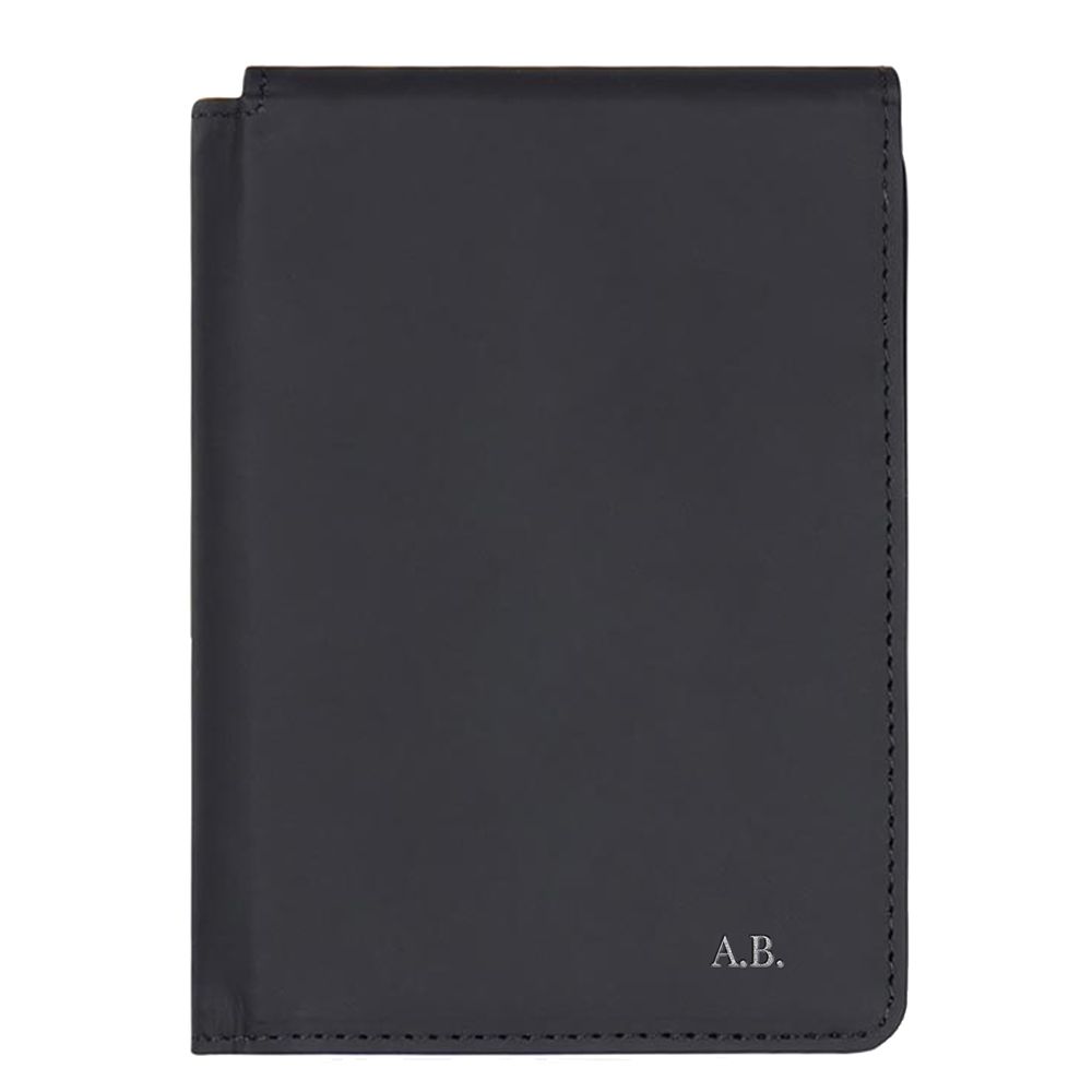Personalised Baltimore Passport Cover - Black