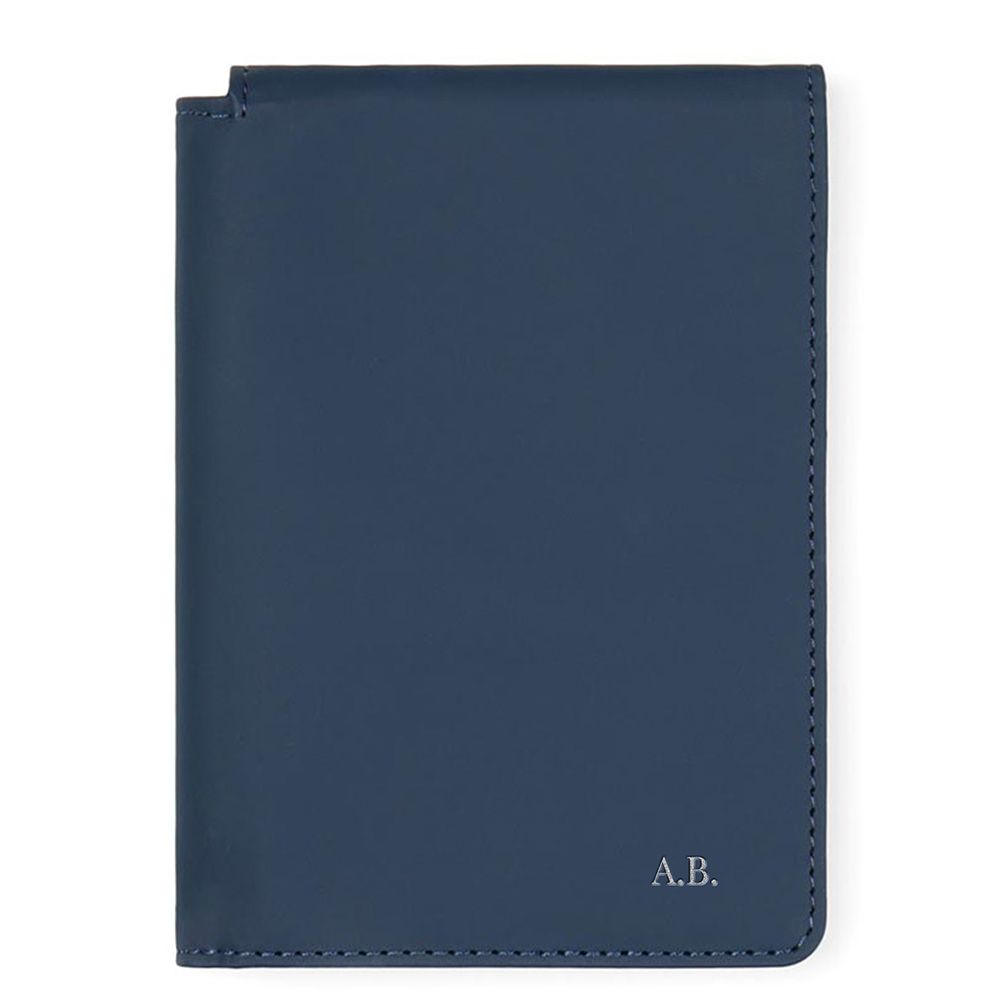 Personalised Baltimore Passport Cover - Navy