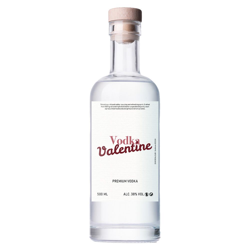 Personalised Vodka - Valentine's Edition