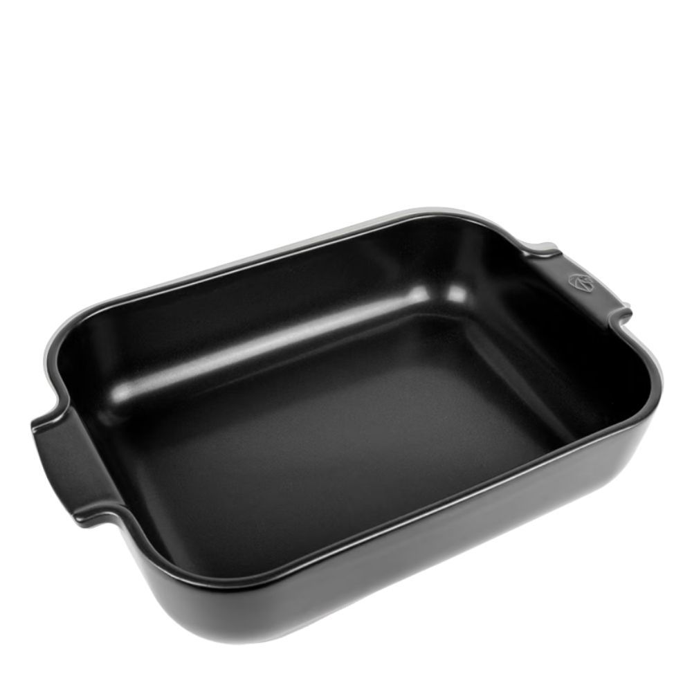 Peugeot Appolia Plat À Four En Céramique 36 cm - Noir Satiné