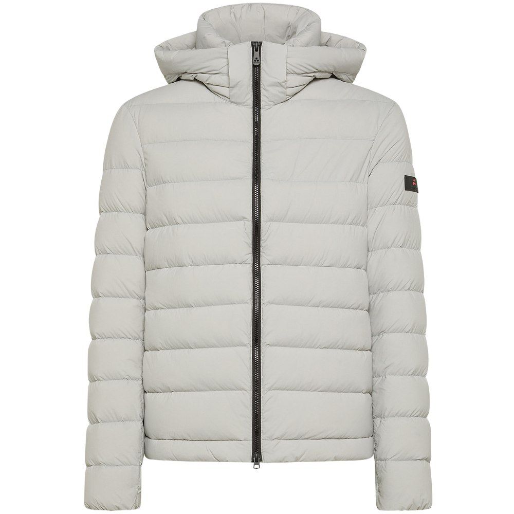 Peuterey Boggs Down Jacket With Hood - Light Grey