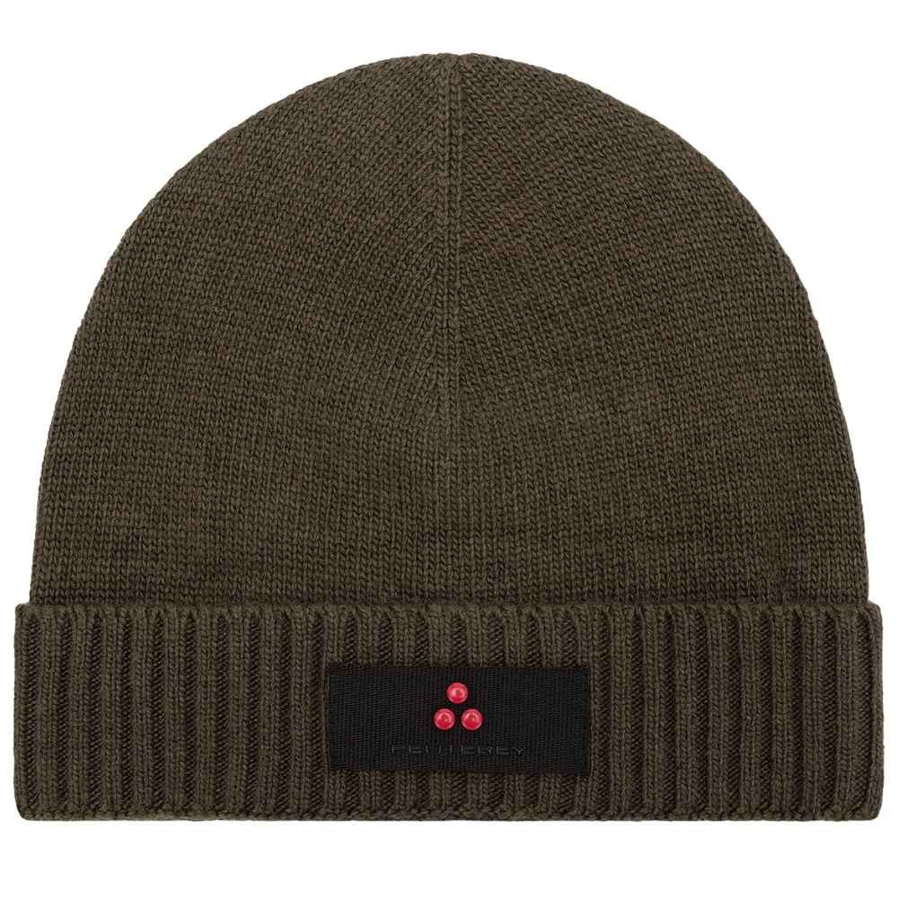 Peuterey Silli Cashmere Beanie - Leaf Green