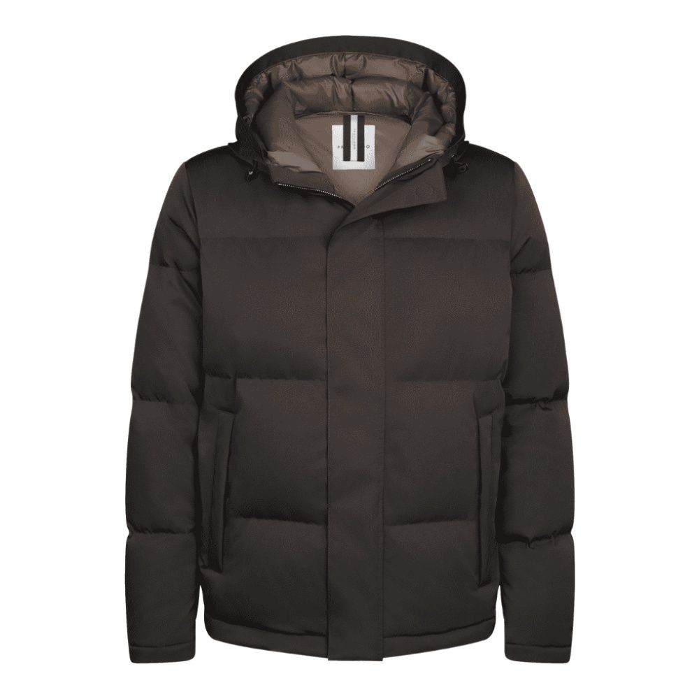 Profuomo Magnet Parka - Dark Brown