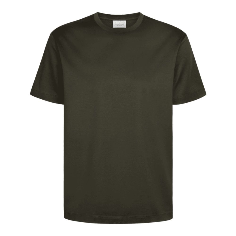 Profuomo Pima Cotton T-Shirt - Dark Green
