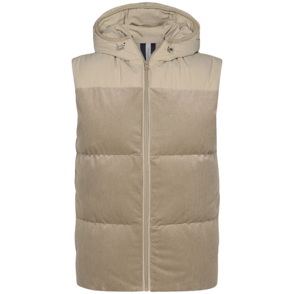 Profuomo Corduroy Bodywarmer - Beige