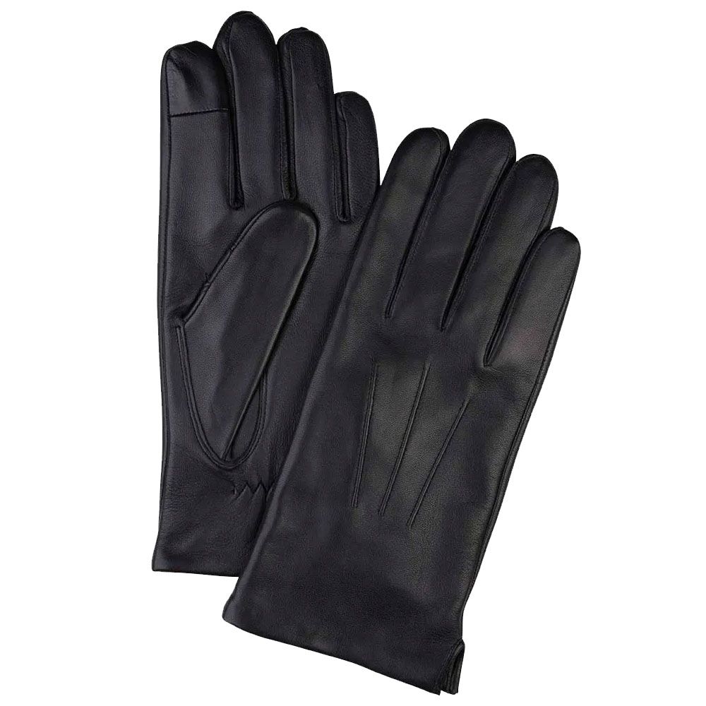 Profuomo Lederhandschuhe - Schwarz