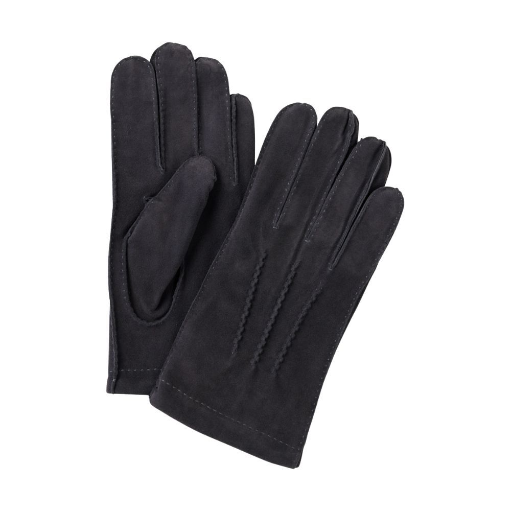 Profuomo Goat Suede Gloves Grey