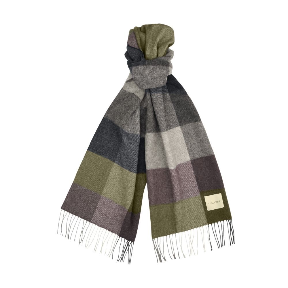 Profuomo Lambswool Scarf Grey