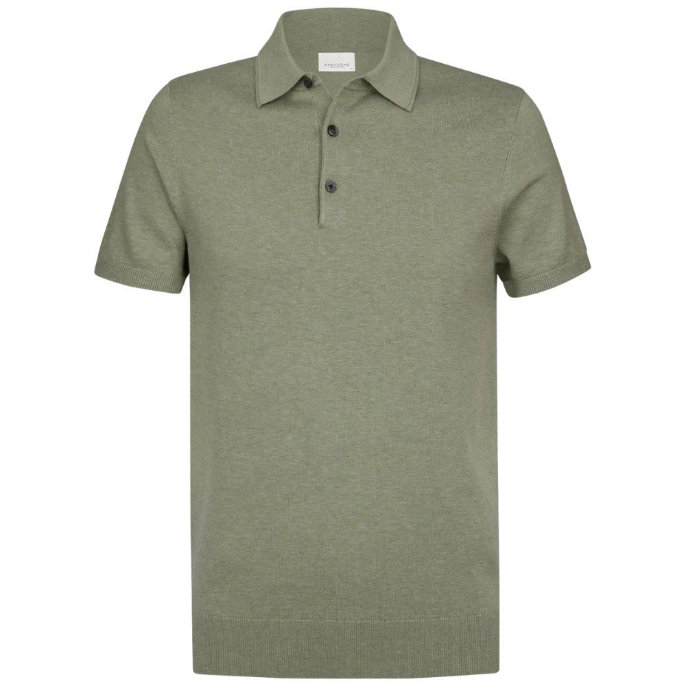 Profuomo Luxury Basic Polo - Green