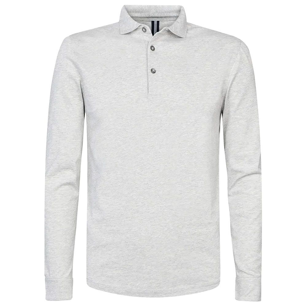 Profuomo Polo Longsleeve - Grey