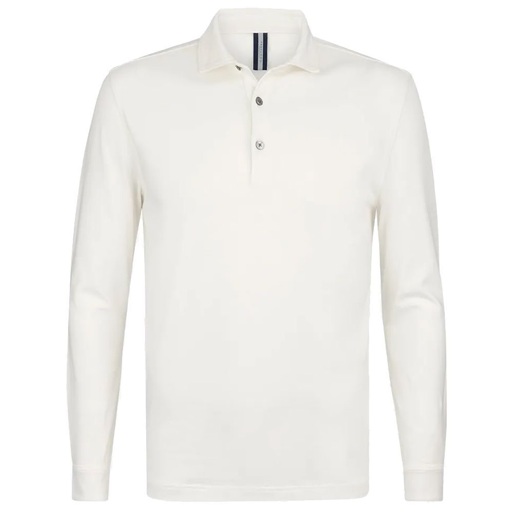 Profuomo Polo Longsleeve - Off White