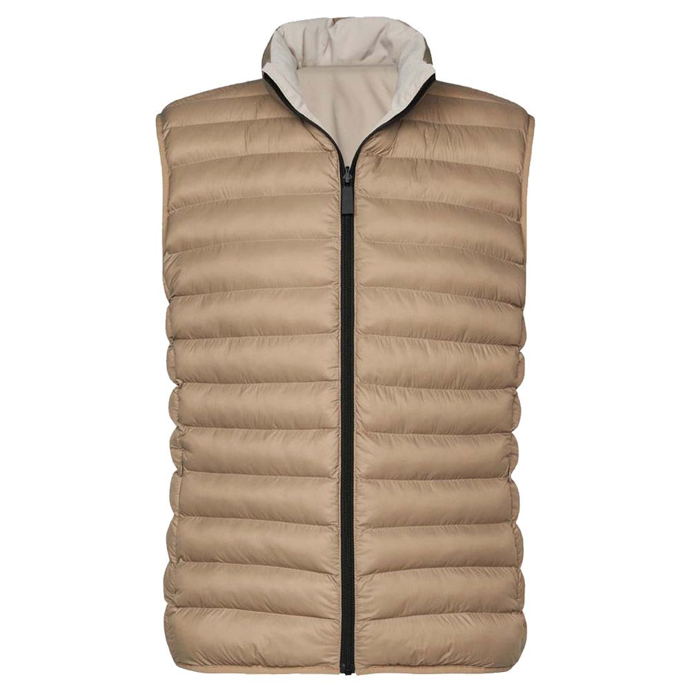 Profuomo Ecodown Reversible Bodywarmer - Beige