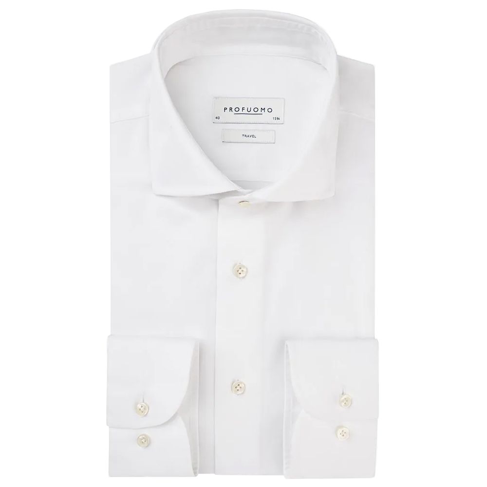 Profuomo Travel Shirt - White