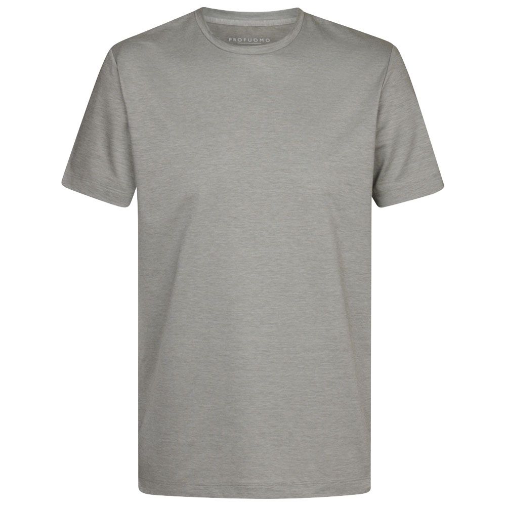 Profuomo T-Shirt En Tricot Japonais - Light Green