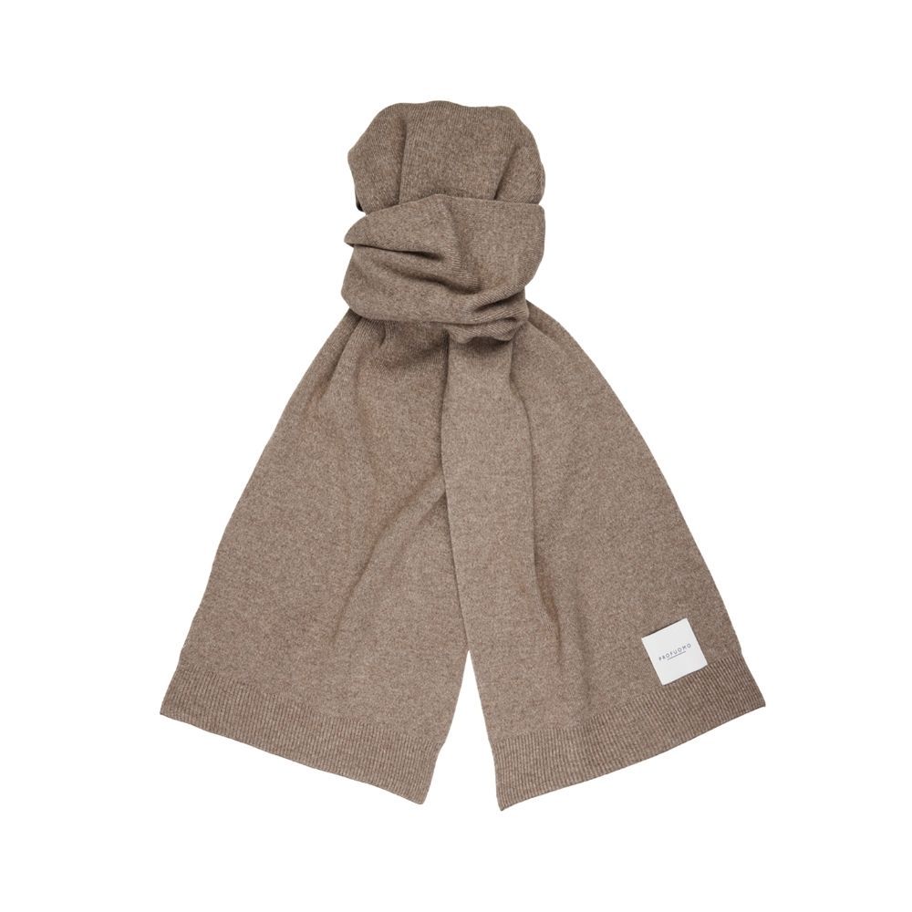 Profuomo Wool Scarf Brown
