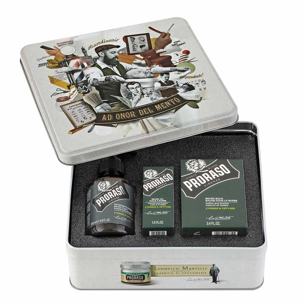 Proraso Beard Care Set - Cypress & Vetiver