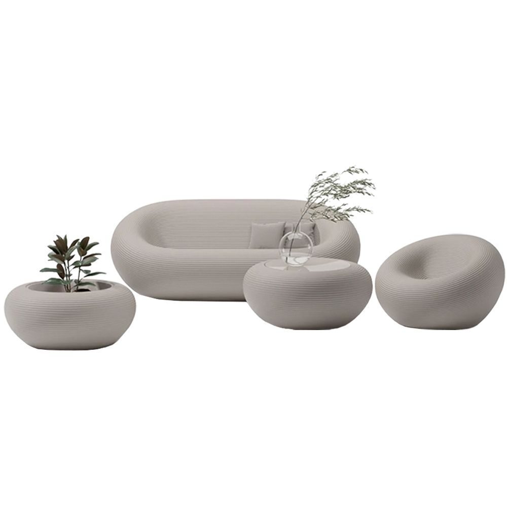 Qeeboo Nami Outdoor Set - Grey