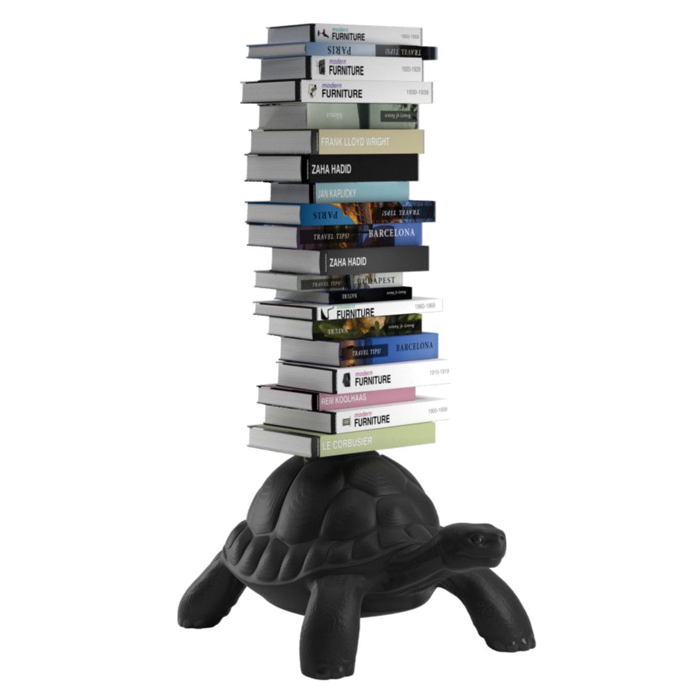 Qeeboo Turtle Carry Bookcase Black