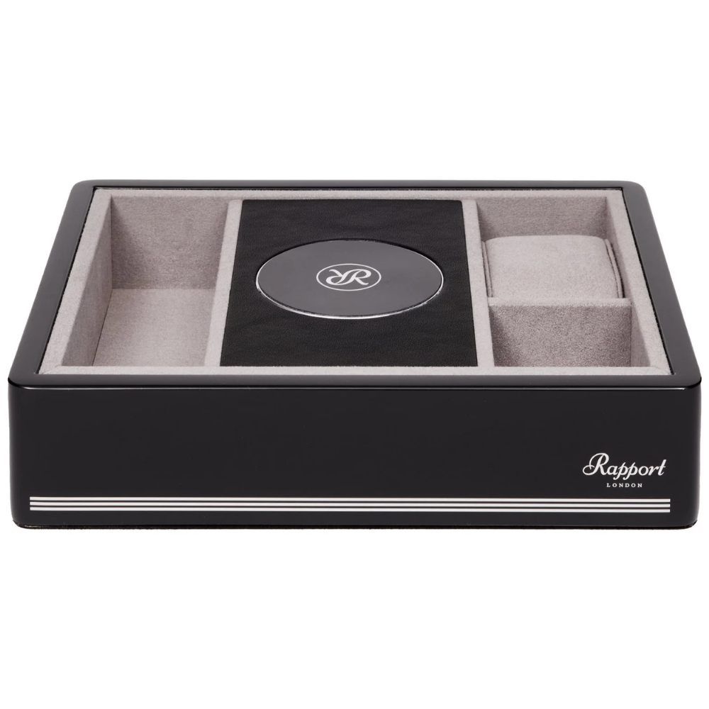Rapport London Formula Wireless Charging Tray - Black