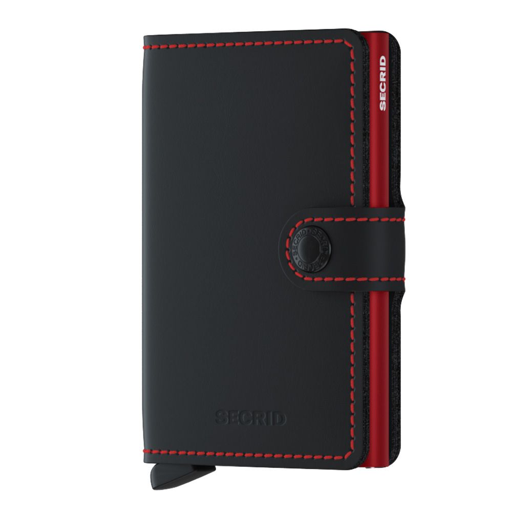 Secrid Miniwallet Matte Black Red