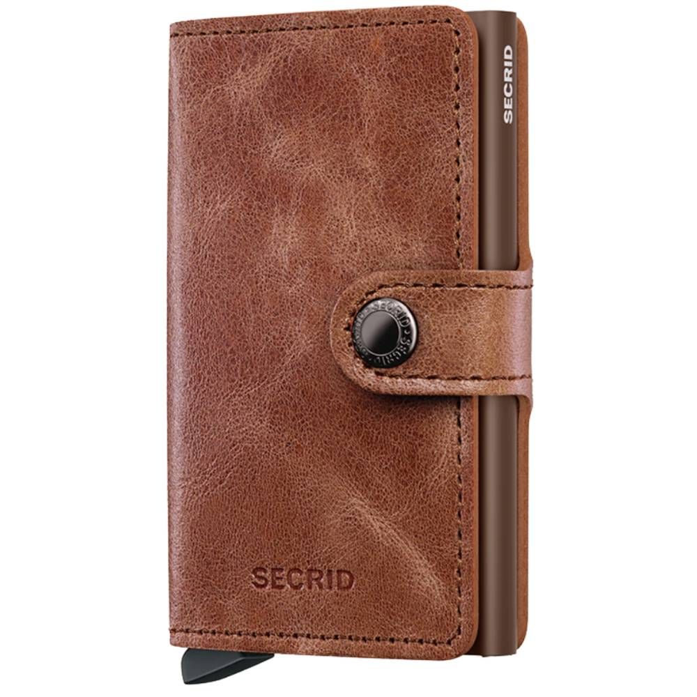 Secrid Miniwallet Vintage - Cognac-Brown