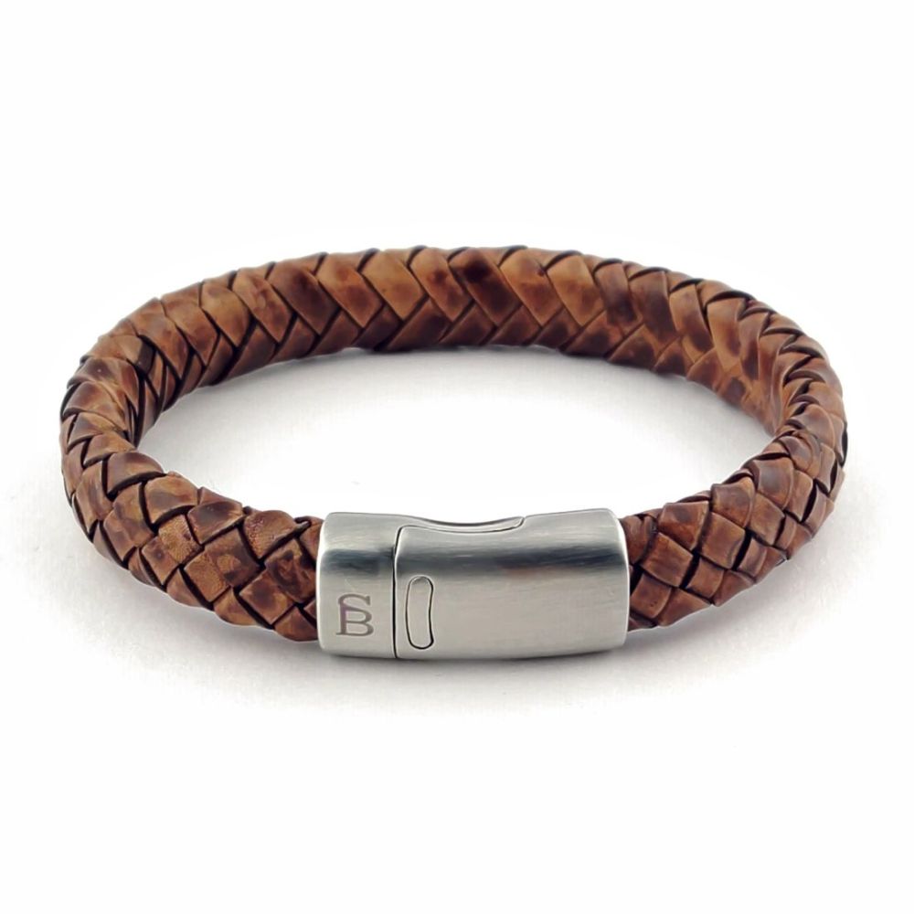 Steel & Barnett Cornall bracelet - caramel