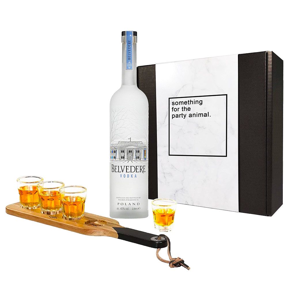 The Belvedere Vodka Shots Gift Box