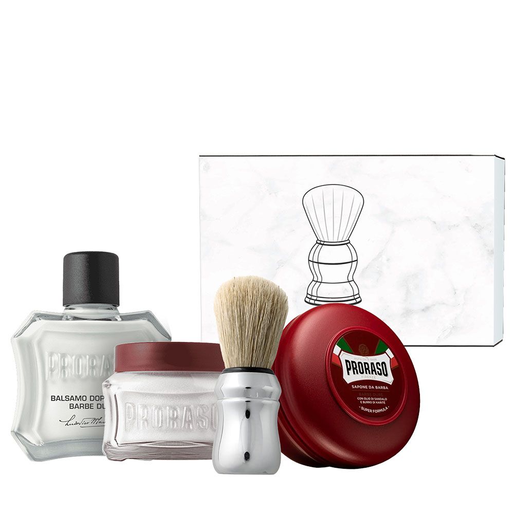 The Proraso Sandalwood Shaving Collection