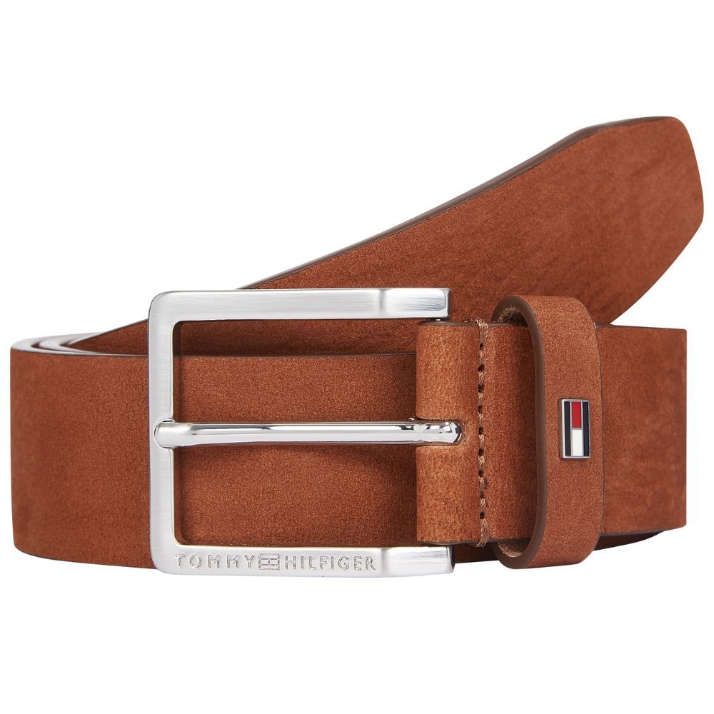 Tommy Hilfiger Leather Belt - Cognac