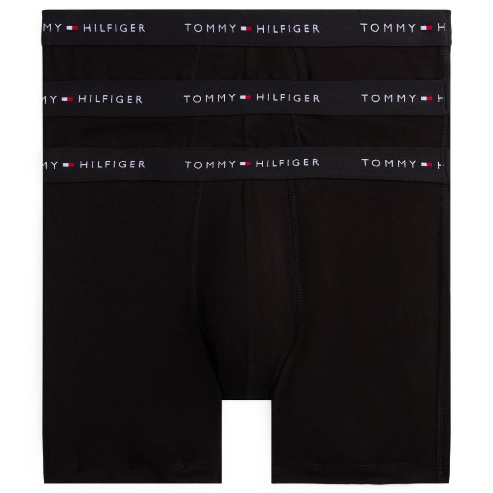 Tommy Hilfiger Boxer Brief 3-Pack - Black