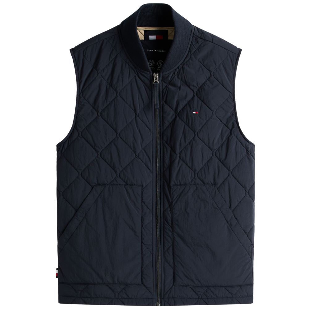 Tommy Hilfiger Diamond Quilted Bodywarmer - Navy
