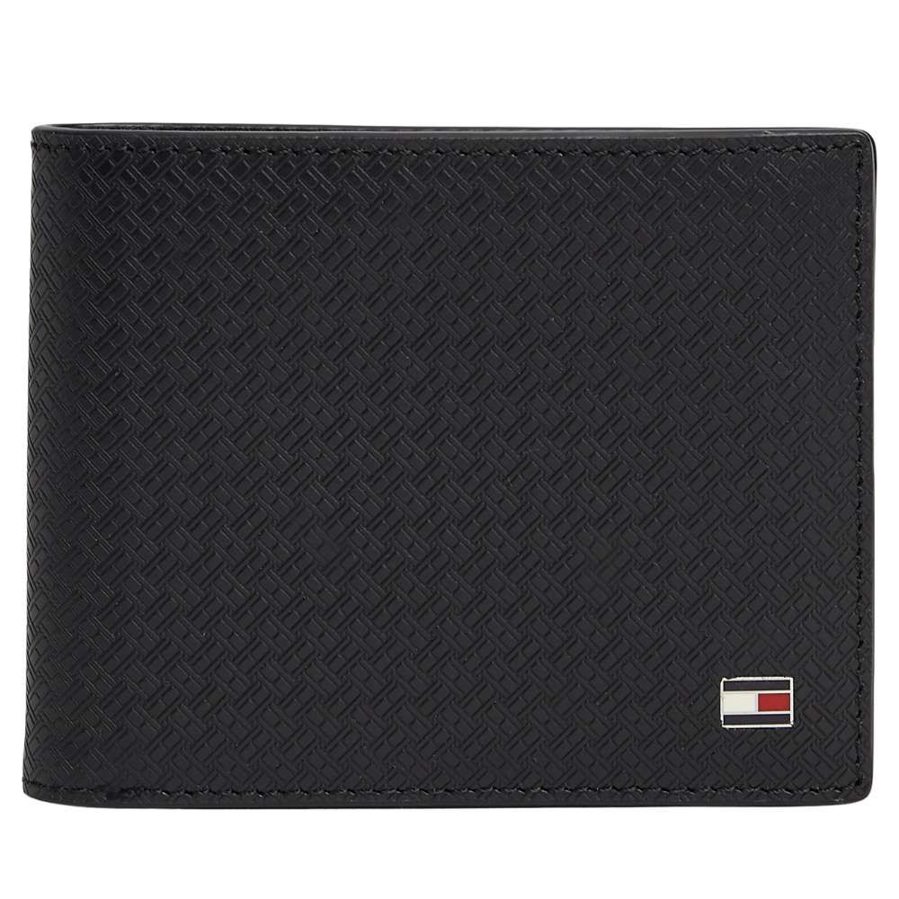Tommy Hilfiger Emboss Mini Wallet - Black