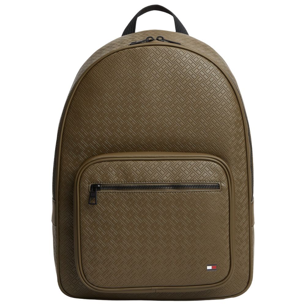 Tommy Hilfiger Embossed Flag Backpack - Green